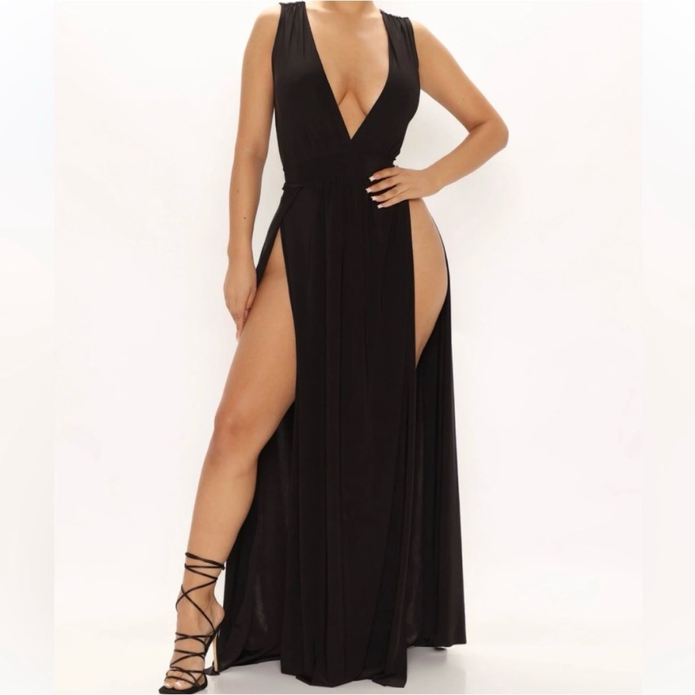 NWOT Elegant Purple Maxi Dress - Fashion Nova - Picture 2 of 4